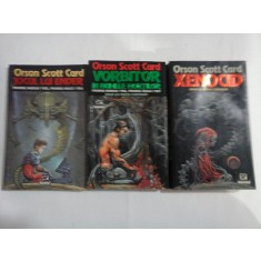 ORSON SCOTT CARD - JOCUL LUI ENDER + VORBITOR IN NUMELE MORTILOR - XENOCID - 3 carti