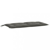 Cumpara ieftin Perna banca de gradina, melanj gri inchis, 100x50x7 cm, textil