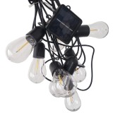 Cumpara ieftin Ghirlanda luminoasa cu incarcare solara 10 metri, lumina RGB si efect de