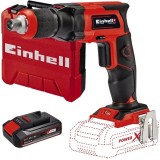 Einhell TE-DY 18 Li PXC - Masina de insurubat valiza plastic + Acumulator Li-Ion 18 V 2.5 Ah