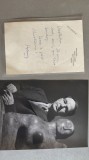 De vanzare autograf-scrisoare originala a celebrului sculptor Henry Moore(locul 7 in topul pretului mondial al unei sculpturi)