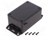 Carcasă universală HAMMOND ABS neagră IP54 56mm x 85mm x 40mm 1591