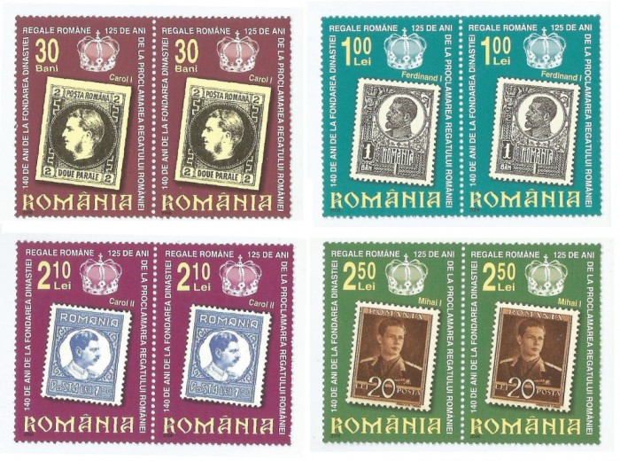 |Romania, LP 1719/2006, Evenimente istorice, perechi, MNH
