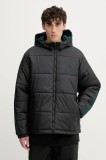 adidas Originals geacă cu două fețe Adicolor culoarea negru, de iarnă, JX6447