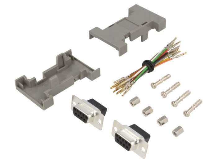 Adaptor D-Sub 9 Pin Mamă x2