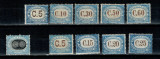 San Marino 1925-1931 - Porto, lot marci nestampilate