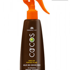 Emulsie spray pt plaja SPF30, ulei cocos, 200ml, Cosmetic Plant Plaja