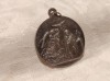 MEDALION INGERUL PROTECTOR si FECIOARA MARIA 1900 de colectie GRANADA splendid