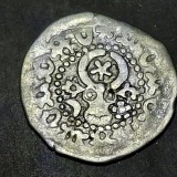 Moldova 1 Groși ND (1457- 04) argint Ștefan lll cel Mare tip ll
