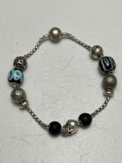 BRATARA ARGINT 925 - THOMAS SABO - Cu bile - Unisex - Mare - 22.5cm !
