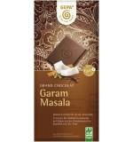 Ciocolata bio cu lapte, cocos si condimente orientale Garam Masala, 100g Gepa