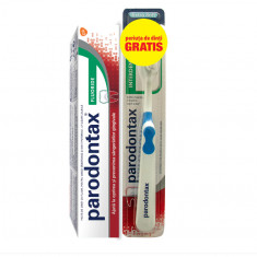 Pachet Pasta de dinti Fluoride, 75ml, + Periuta de dinti Interdental Extra Soft, 1 bucata Gratuit, Parodontax