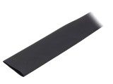 Manșon termocontractabil 24mm negru 4:1 fără adeziv