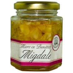 MIERE CU FULGI DE MIGDALE 200gr PRISACA TRANSILVANIA