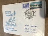 CPIF.1. Plic Expozitia Filatelica Marina 1982 Constanta