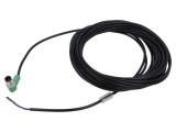 Cablu PHOENIX CONTACT pentru senzori M12 3 pini unghi 10m negru PVC