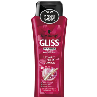 Sampon SCHWARZKOPF Gliss Ultimate Color, 250 ml, Pentru Par Vopsit, Sampon pentru Par, Sampon pentru Femei, Sampon pentru Par Vopsit foto