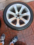 Jante X5/20&#039; originale BMW uzate cu anvelope de iarna uzate