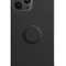 Husa compatibila cu Samsung Galaxy A13 5G, silicon, inel rotativ pentru prindere magnetica, interior din catifea, Negru