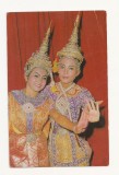 FA3 - Carte Postala - THAILANDA - Posture of Lakorn, circulata, Fotografie