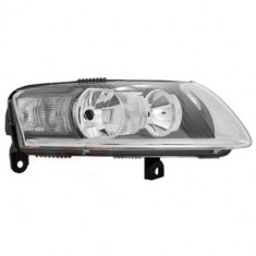 Far Audi A6 (C6) 05.2004-10.2008, Dreapta, tip bec H1+H7, semnalizare alba, reglare electrica, fara motoras, Depo, 4F0941004A, 4F0941004DL