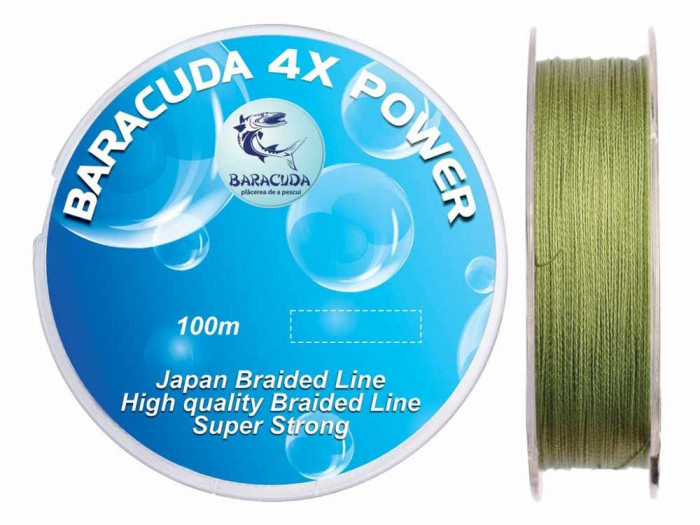 Fir textil Baracuda 4X Power 100m