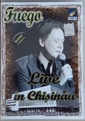 Fuego - Live &amp;icirc;n Chișinău , dvd cu muzică foto