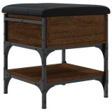 Cumpara ieftin Banca de pantofi, stejar maro, 42x42x45 cm, lemn prelucrat