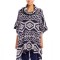E930-244 Cardigan tip poncho cu maneci trei sferturi
