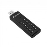 MEMORIE USB KEYPAD VERBATIM 32GB CU ENCRIPTIE AES 256-BIT USB 3.0, USB A &quot;49427&quot; (TIMBRU VERDE 0.03 LEI)