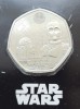 50 pence 2023 Marea Britanie, R2-D2 and C-3PO, Star Wars, Bunc, Coincard, km#2443, Europa