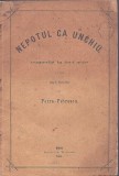 C9251N Nepotul ca unchiu, comediă &icirc;n trei acte tradusă după Schiller de Petra-Petrescu, 1880, Sibiu