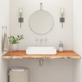 Cumpara ieftin Blat de baie, 140x60x2,5 cm, dreptunghiular, lemn masiv acacia
