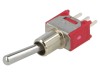 Comutator Basculant ON-OFF-ON 3A 28VDC Salecom Electronics SKS07SP SP3T 3 pozitii stabile