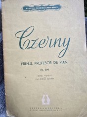 Partitura, Primul profesor de pain, Op.599 - Czerny