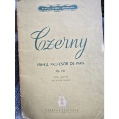 Partitura, Primul profesor de pain, Op.599 - Czerny