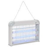 Outsunny Lampă Electrică Anti-Ț&acirc;nțari 20W, Acoperire Eficientă 37.5x8.5x26.5cm, Gri | Aosom Romania