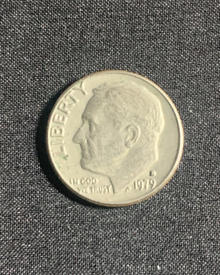 Moneda One Dime 1979 USA foto