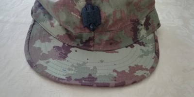 M1 0 - Sapca militara - cu emblema - mozaic foto