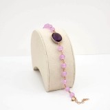 Cumpara ieftin Brățară Aurora din ametist lavandă