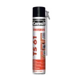 Spuma poliuretanica pentru montaj, cu aplicare manuala, Ceresit TS 61, 300 ml