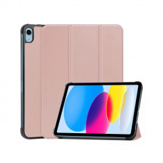 Husa Flip pentru iPad 10 (2022) 10.9 - Techsuit FoldPro - Rose Gold
