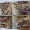 Superbe vederi color teme religioase Isus Hristos , lot 4 bucati ,