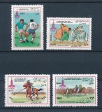 Afghanistan 1980 - Jocurile Olimpice, sport, serie neuzata