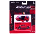 MAISTO MASINUTA METALICA SPEED ICONS SF90 STRADALE ROSU SCARA 1 LA 64