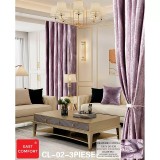 Cumpara ieftin Draperie Din Catifea 150 x 245 Lila Cu Model CADOU Fata De Perna Si Accesoriu Magnetic Draperie- DRS1012
