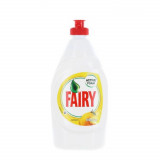 Detergent de Vase Lichid Fairy Lemon, Cantitate 400 ml, Parfum de Lamaie, Fairy Detergent de Vase, Detergent de Vase Manual, Detergent Lichid pentru V