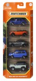 MATCHBOX SET 5 MASINUTE METALICE MBX BRITISH ROADWAYS SCARA 1:64, Mattel