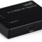 Switch HDMI 3 intrari FullHD V1.3 cu telecomanda Well