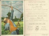 NI1010 Folklore belge, Editi&eacute; par C&ocirc;te d&rsquo;Or, Le bon chocolat belge, Folklore C&ocirc;te d&rsquo;Or No 80